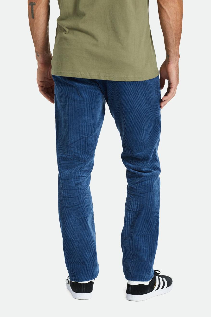 Blue Men's Brixton Choice Chino Regular Pants | 410962-TZU