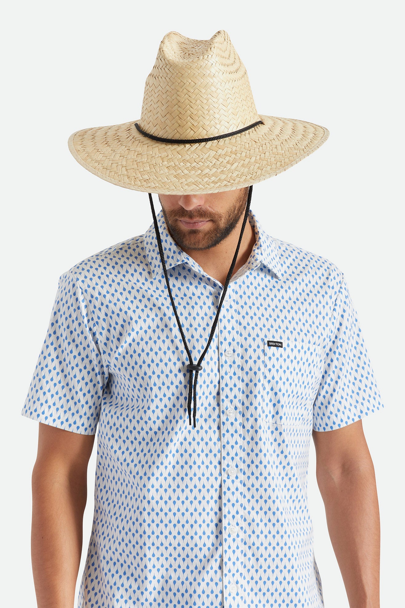 Brown Men's Brixton Bells II Sun Hats | 521943-XNM