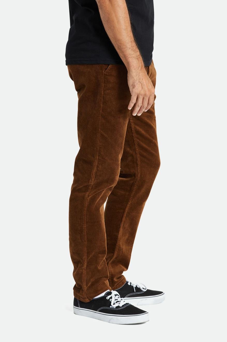 Brown Men's Brixton Choice Chino Regular Pants | 079562-VRA