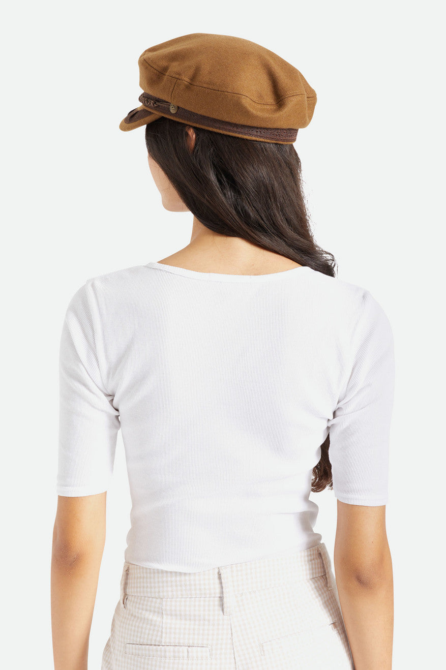 Brown Men's Brixton Fiddler Reserve Hats | 941278-IAU