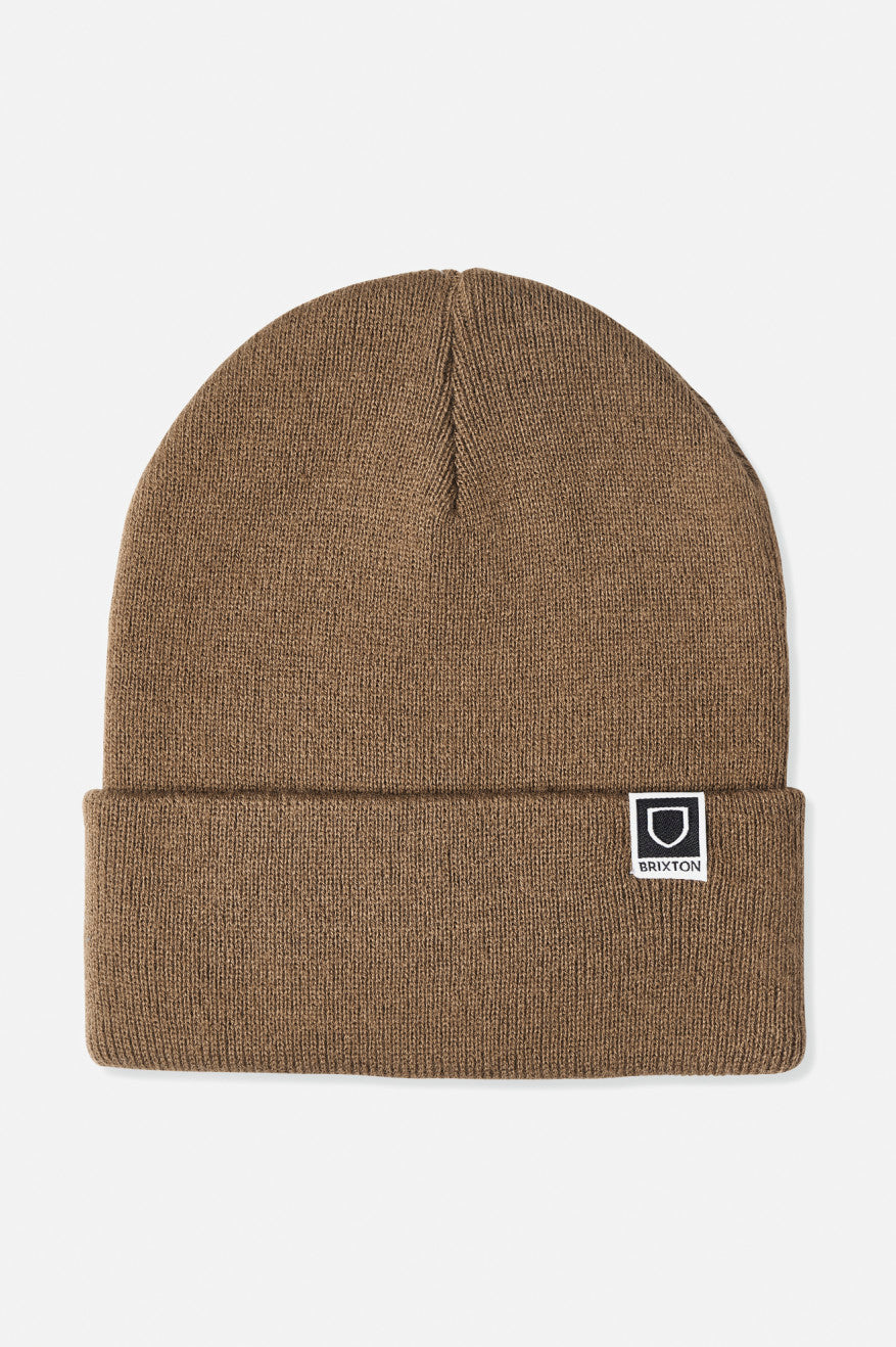 Brown Men\'s Brixton Harbor Beta Watch Cap Beanie | 734102-YFN