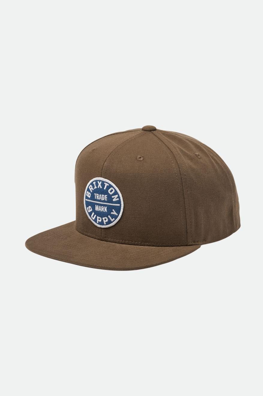 Brown Men\'s Brixton Oath III Caps | 670293-VIX