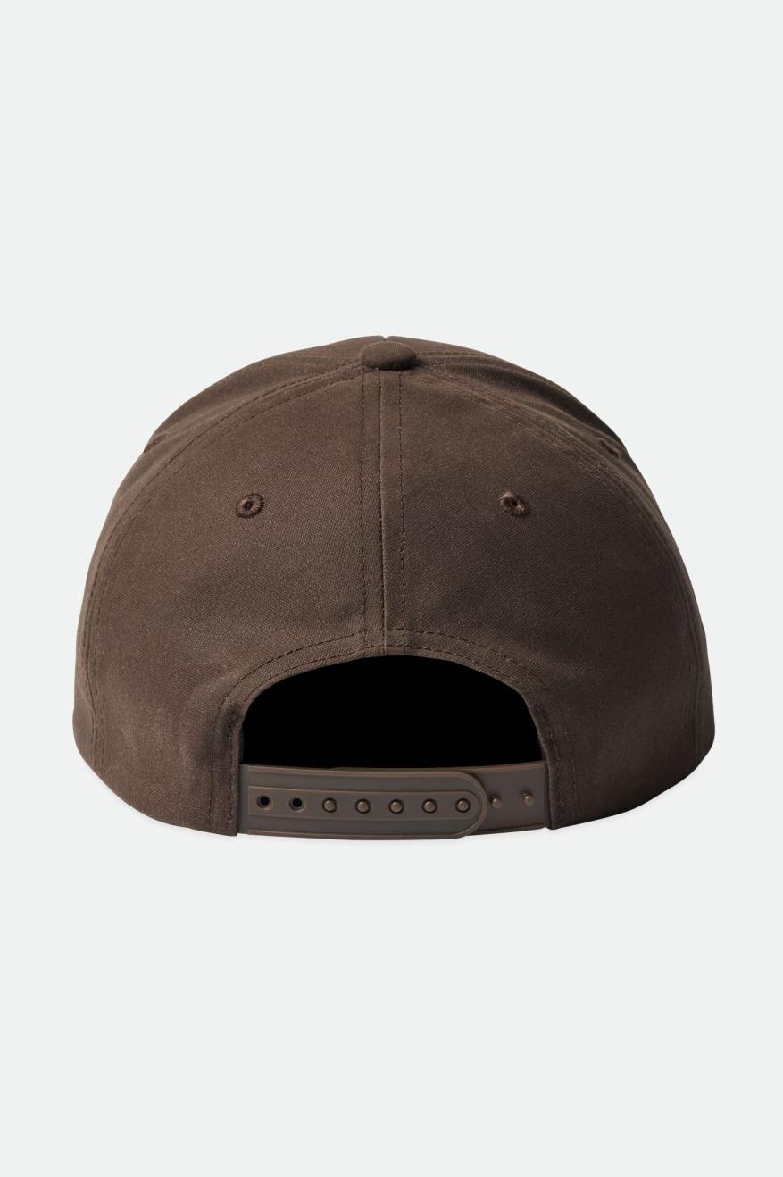 Brown Men's Brixton Palmer Proper NetPlus MP Caps | 415729-ZFX