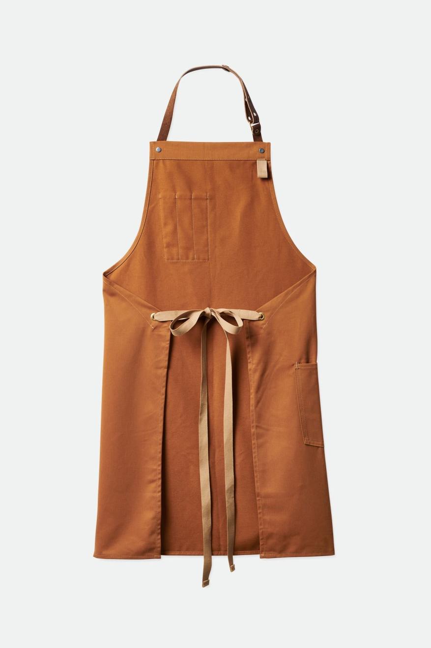 Brown Unisex Brixton Artifact All Purpose Apron Accessories | 835924-XVL