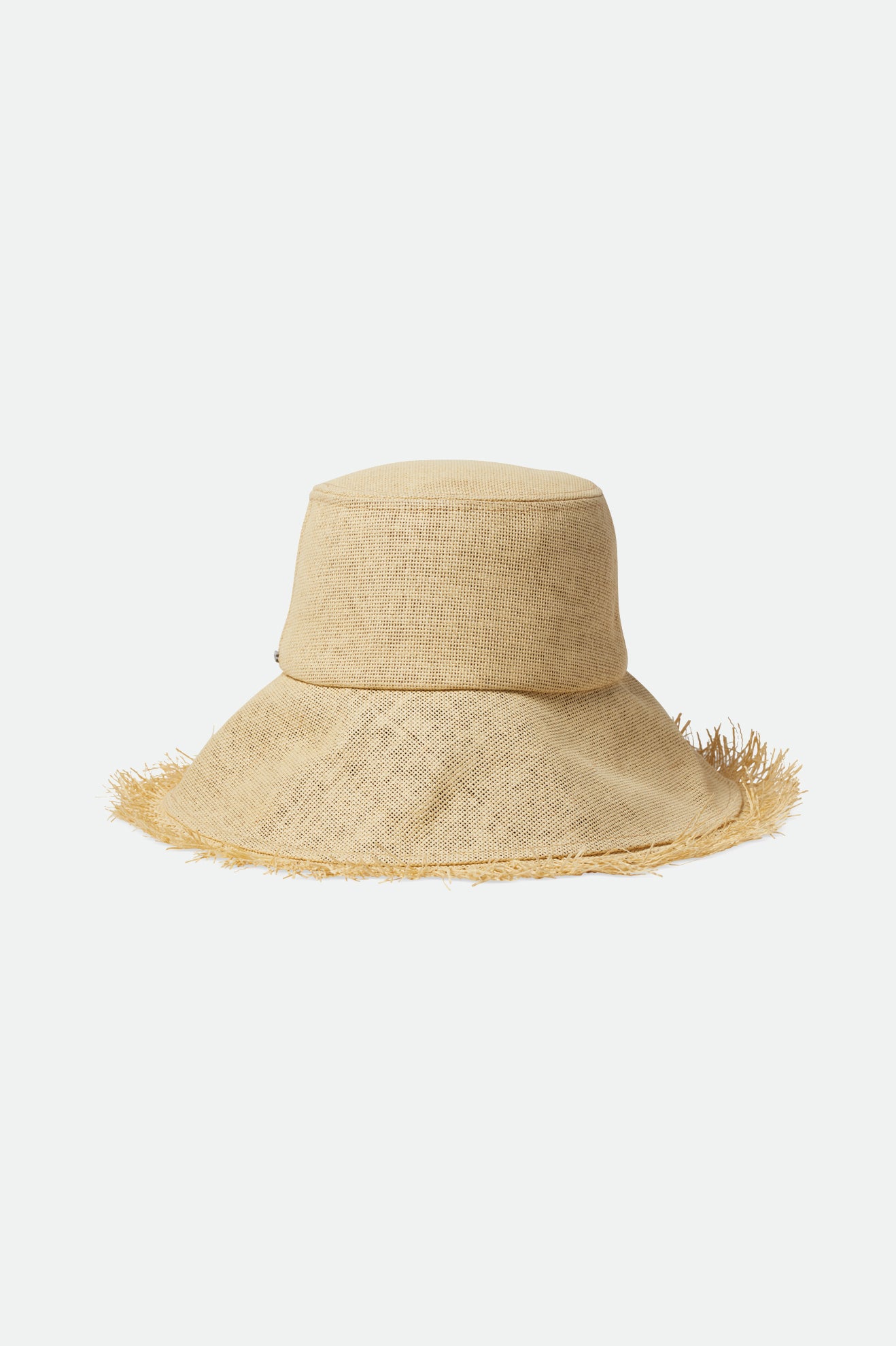 Brown Women's Brixton Alice Bucket Straw Hats | 123597-WQB