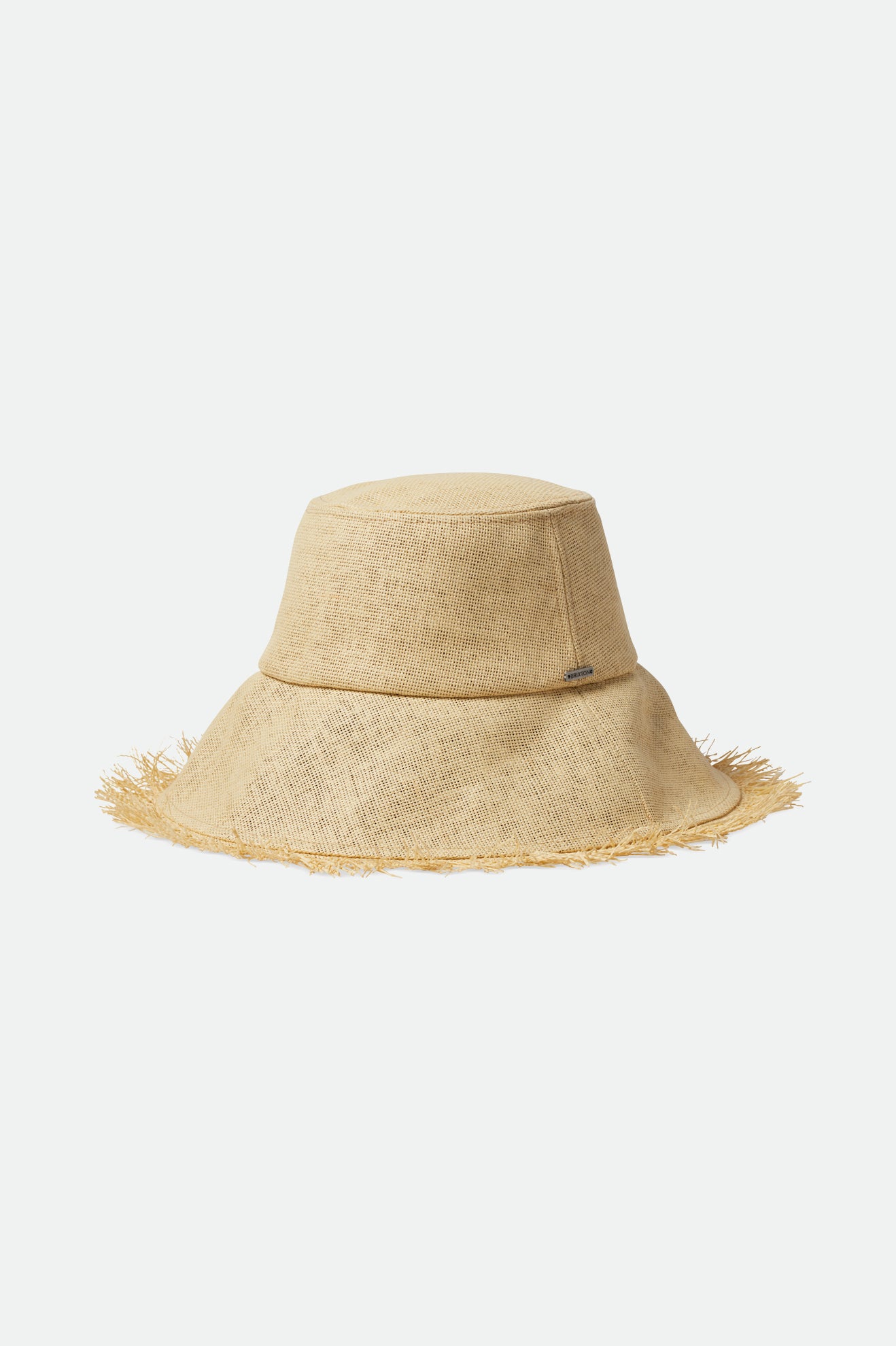 Brown Women\'s Brixton Alice Bucket Straw Hats | 123597-WQB