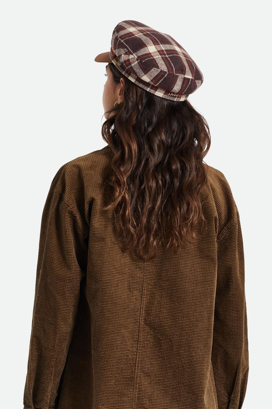 Brown Women's Brixton Fender Jaguar Fiddler Hats | 170435-QGC