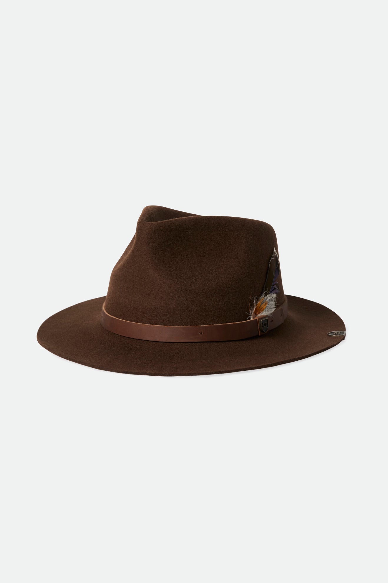 Brown Women\'s Brixton Fender Jaguar Reverb Fedora Fedoras | 308217-NWT