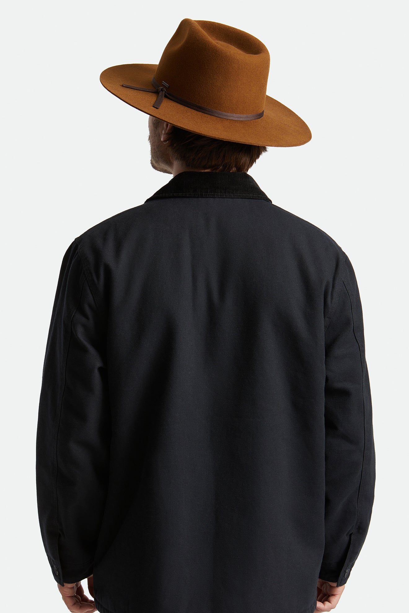 Coffee Men's Brixton Cohen Cowboy Hats | 801926-PGV