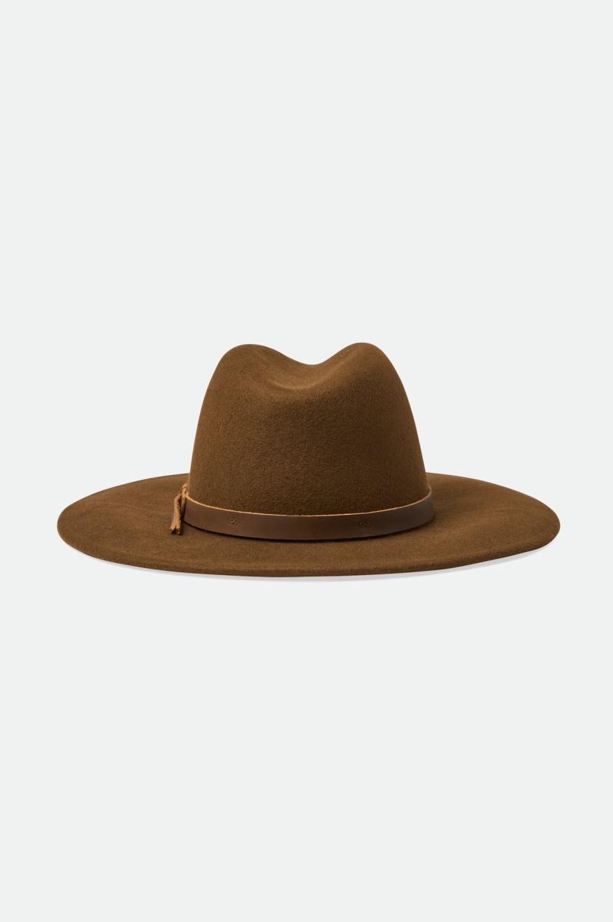 Coffee Men's Brixton Field Proper Hats | 239418-MIJ