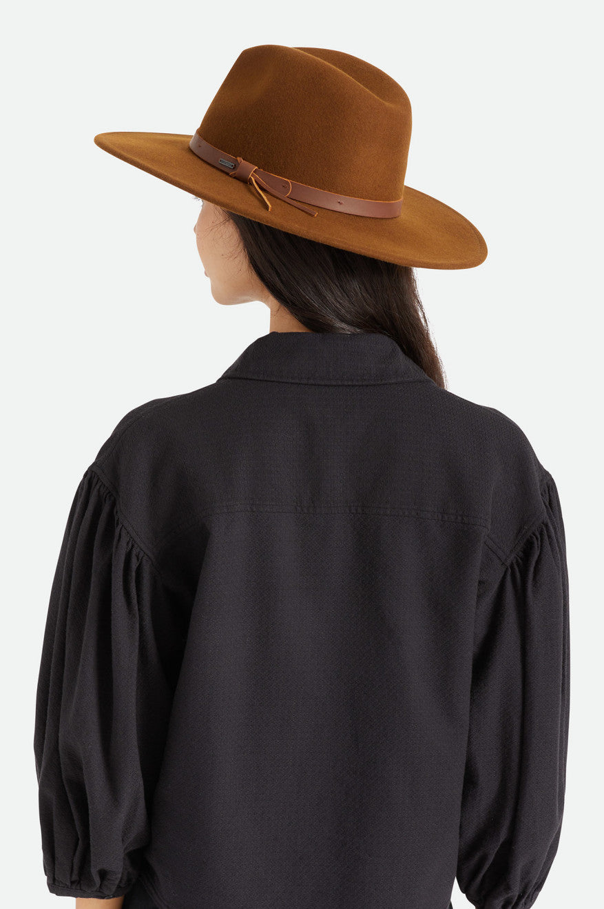 Coffee Men's Brixton Field Proper Hats | 239418-MIJ