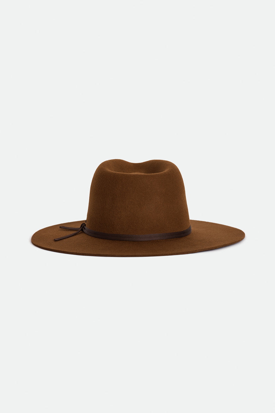 Coffee Women's Brixton Cohen Cowboy Hat Hats | 187549-UAZ