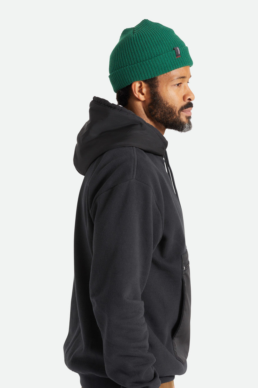 Green Men's Brixton Heist Beanie | 193480-UHE