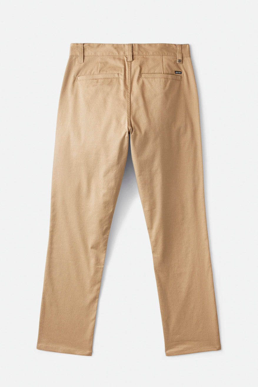 Khaki Men's Brixton Choice Chino Pants | 736980-DNR