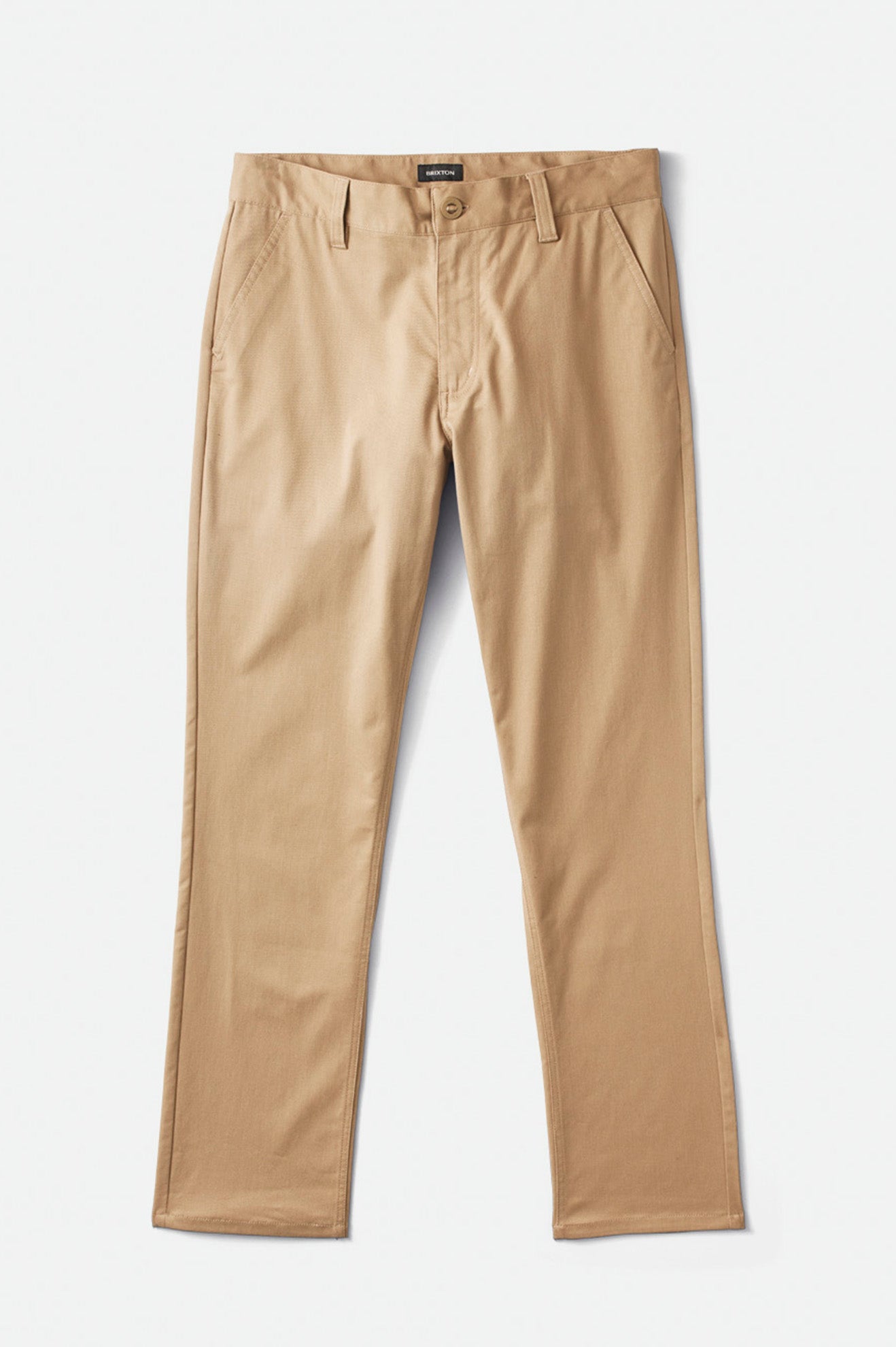 Khaki Men's Brixton Choice Chino Pants | 736980-DNR