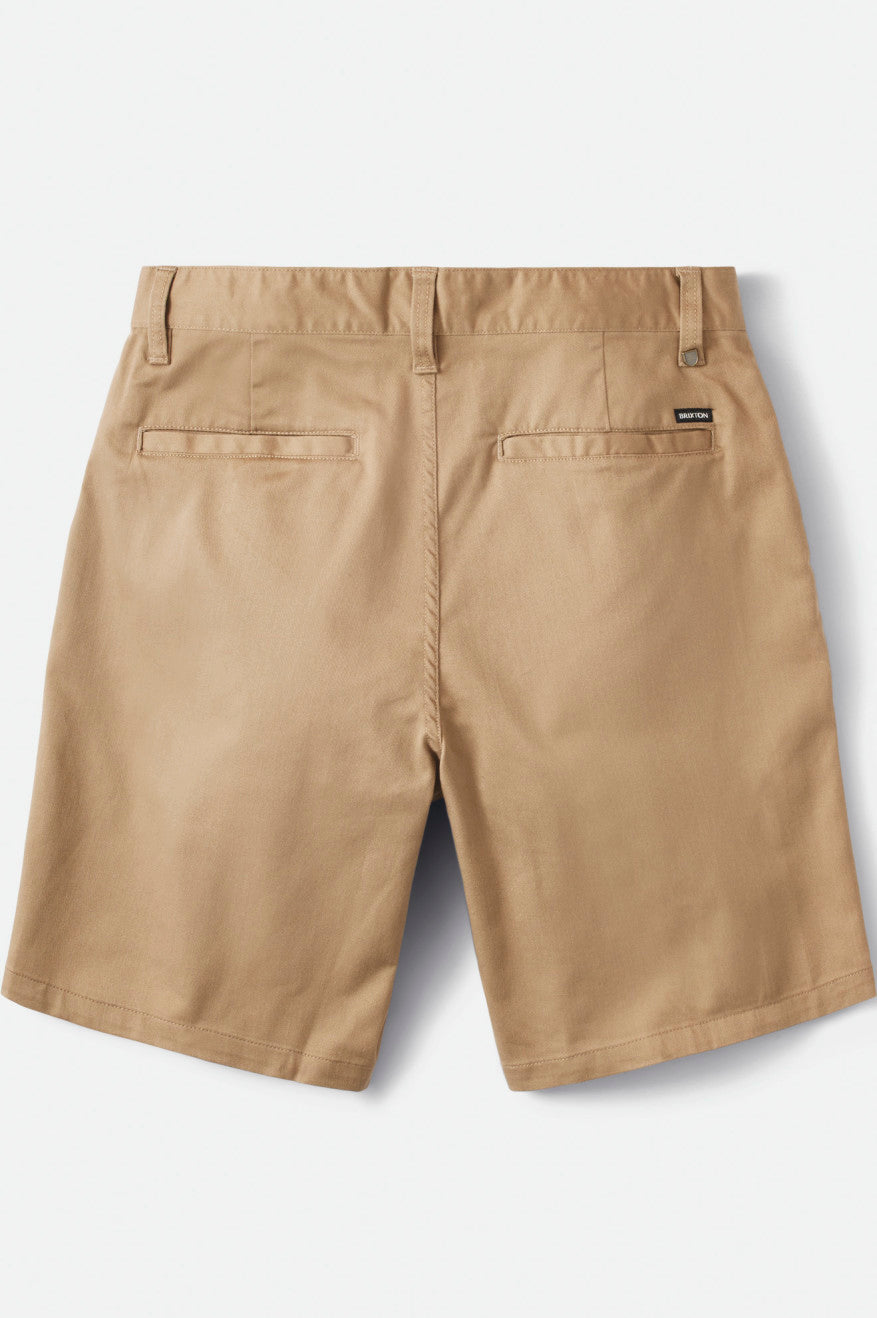 Khaki Men's Brixton Choice Chino Shorts | 236147-PZV