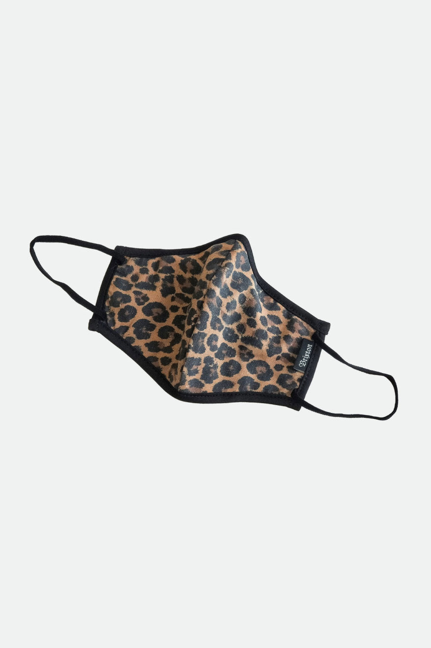 Leopard Unisex Brixton Antimicrobial 4-Way Stretch Face Masks | 398256-ALX