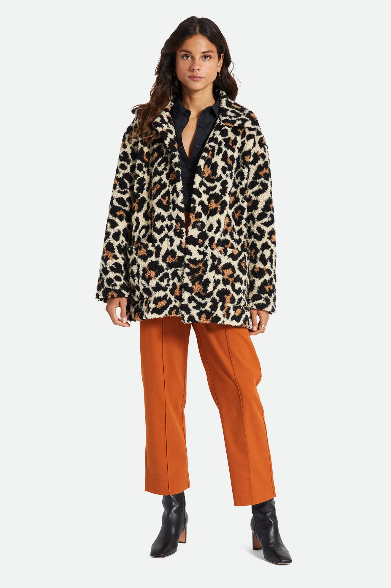 Leopard Women's Brixton Bern Jackets | 162754-BVO