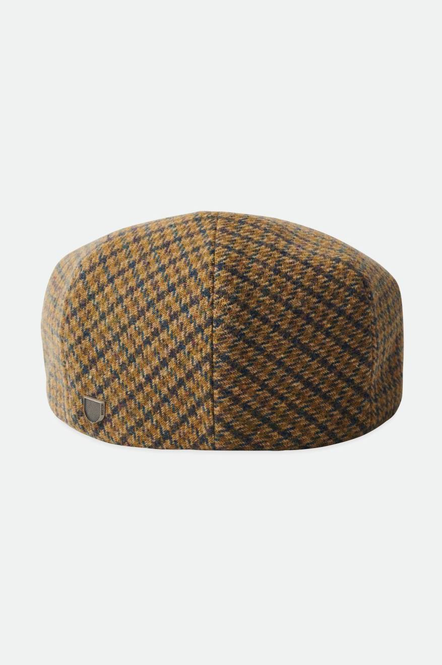 Light Olive / Brown Men's Brixton Hooligan Snap Hats | 246089-LIP