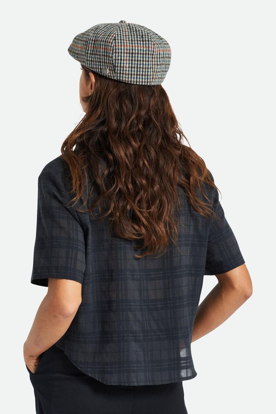 Navy Women's Brixton Brood Hats | 142597-EJN