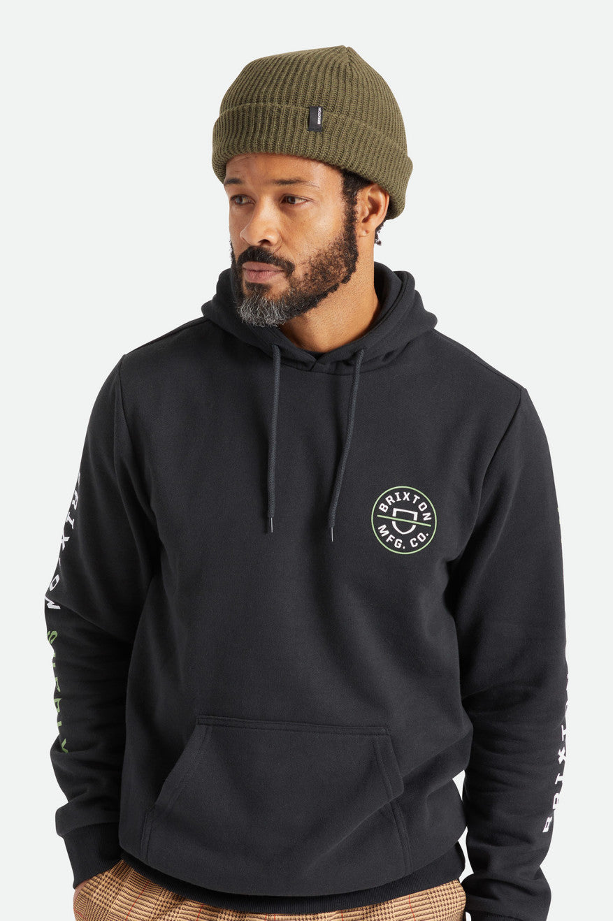 Olive Men's Brixton Heist Beanie | 629357-EAI