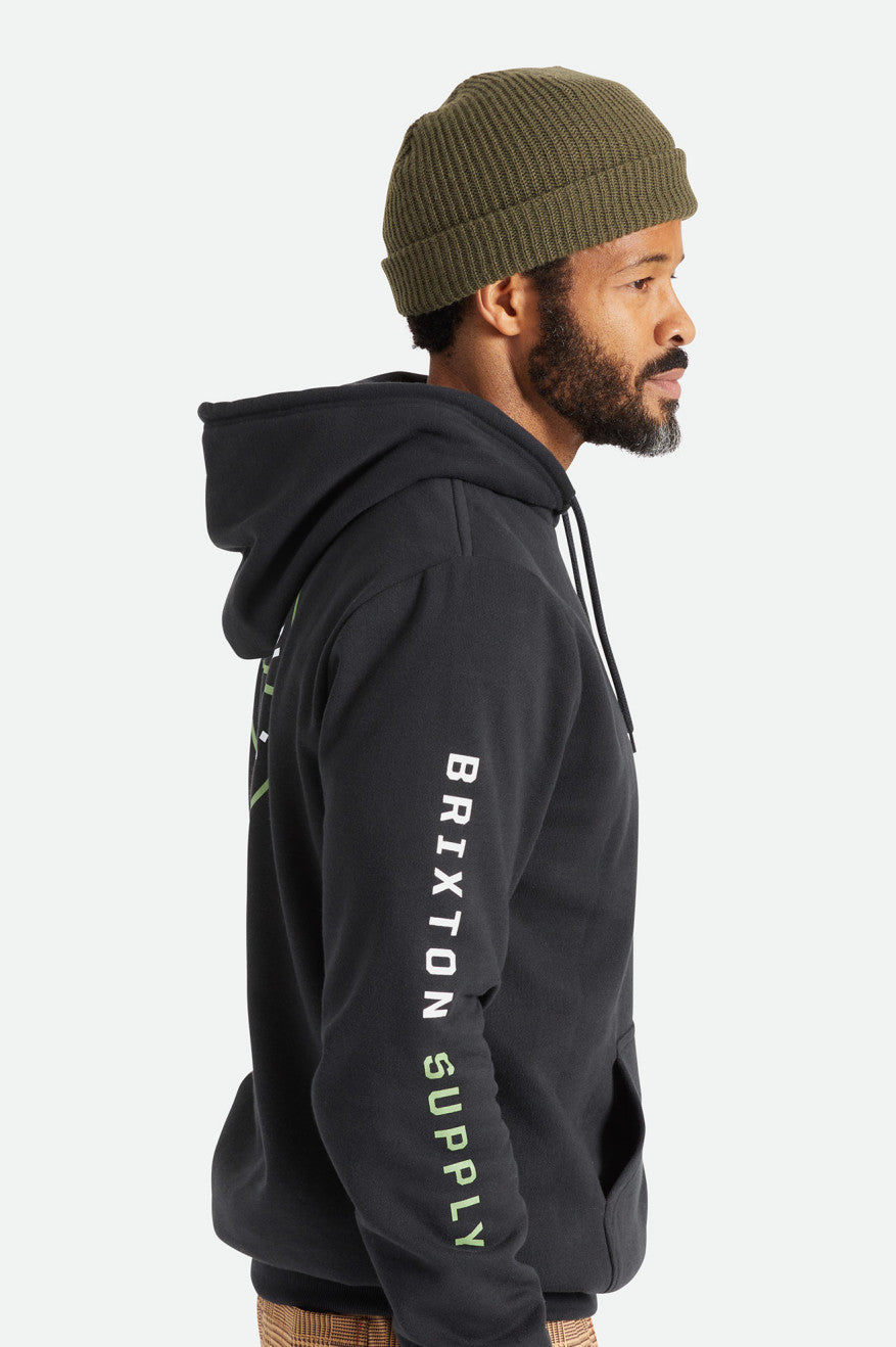 Olive Men's Brixton Heist Beanie | 629357-EAI