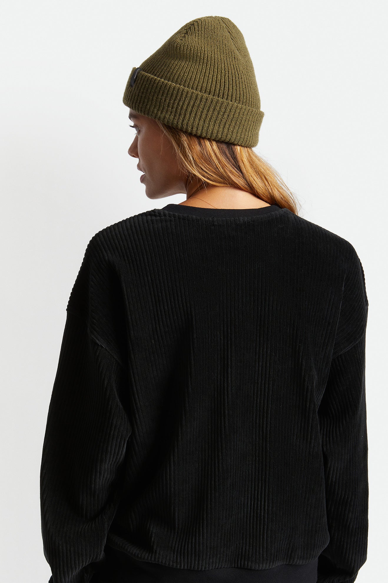 Olive Men's Brixton Heist Beanie | 629357-EAI