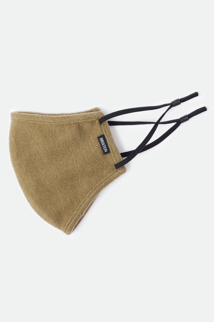 Olive Unisex Brixton Arctic Fleece Face Masks | 813074-RTK