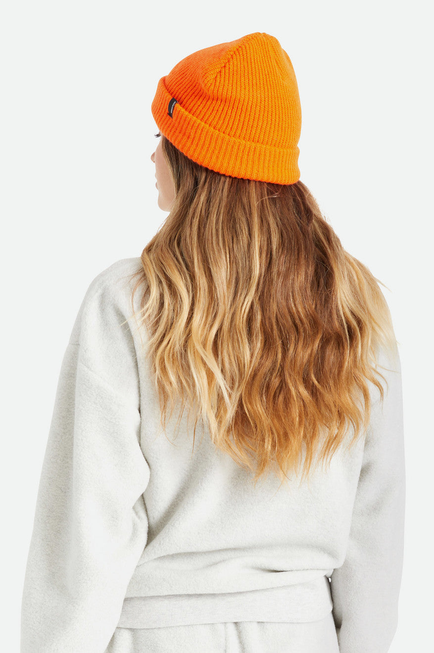 Orange Men's Brixton Heist Beanie | 784065-PDO