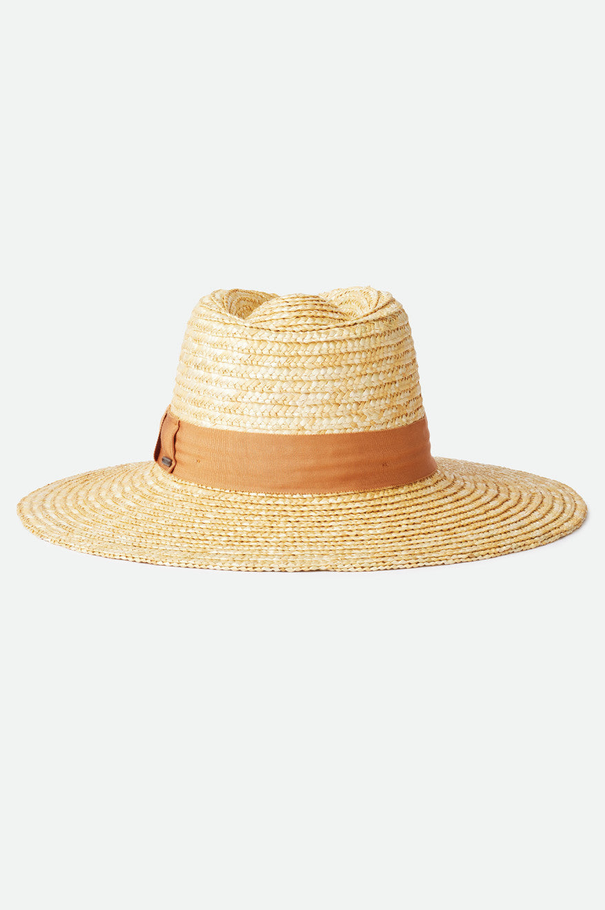 Orange Women's Brixton Joanna Hat Fedoras | 048173-ISH