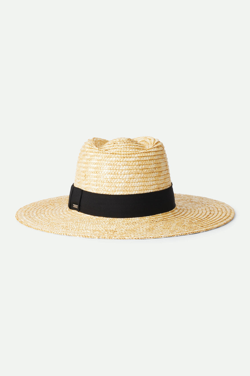 Orange Women's Brixton Joanna Straw Hats | 764021-PFR