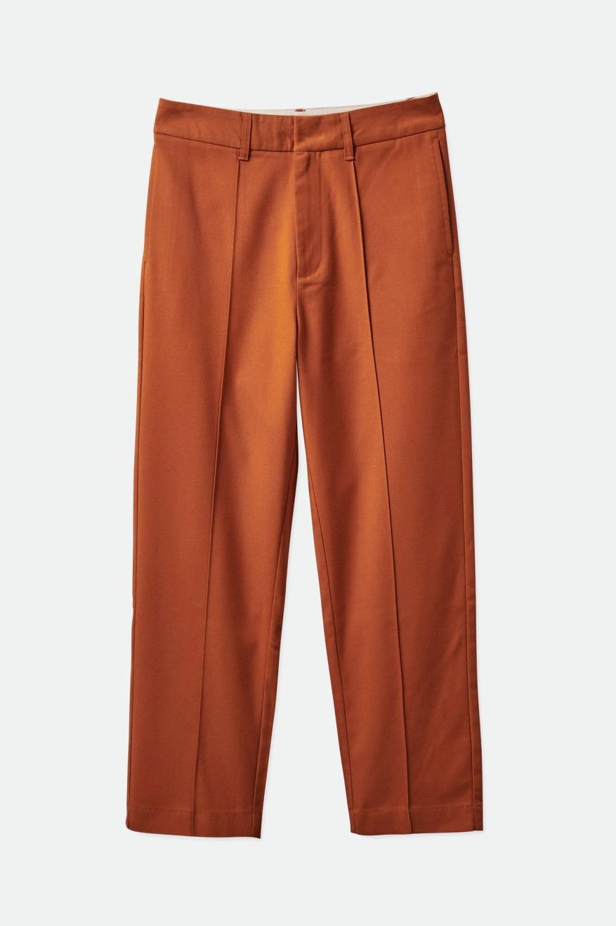 Orange Women's Brixton Retro Trouser Bottoms | 473280-OAS