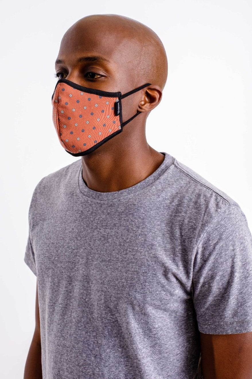 Pink Unisex Brixton Antimicrobial 4-Way Stretch Face Masks | 694278-UIK