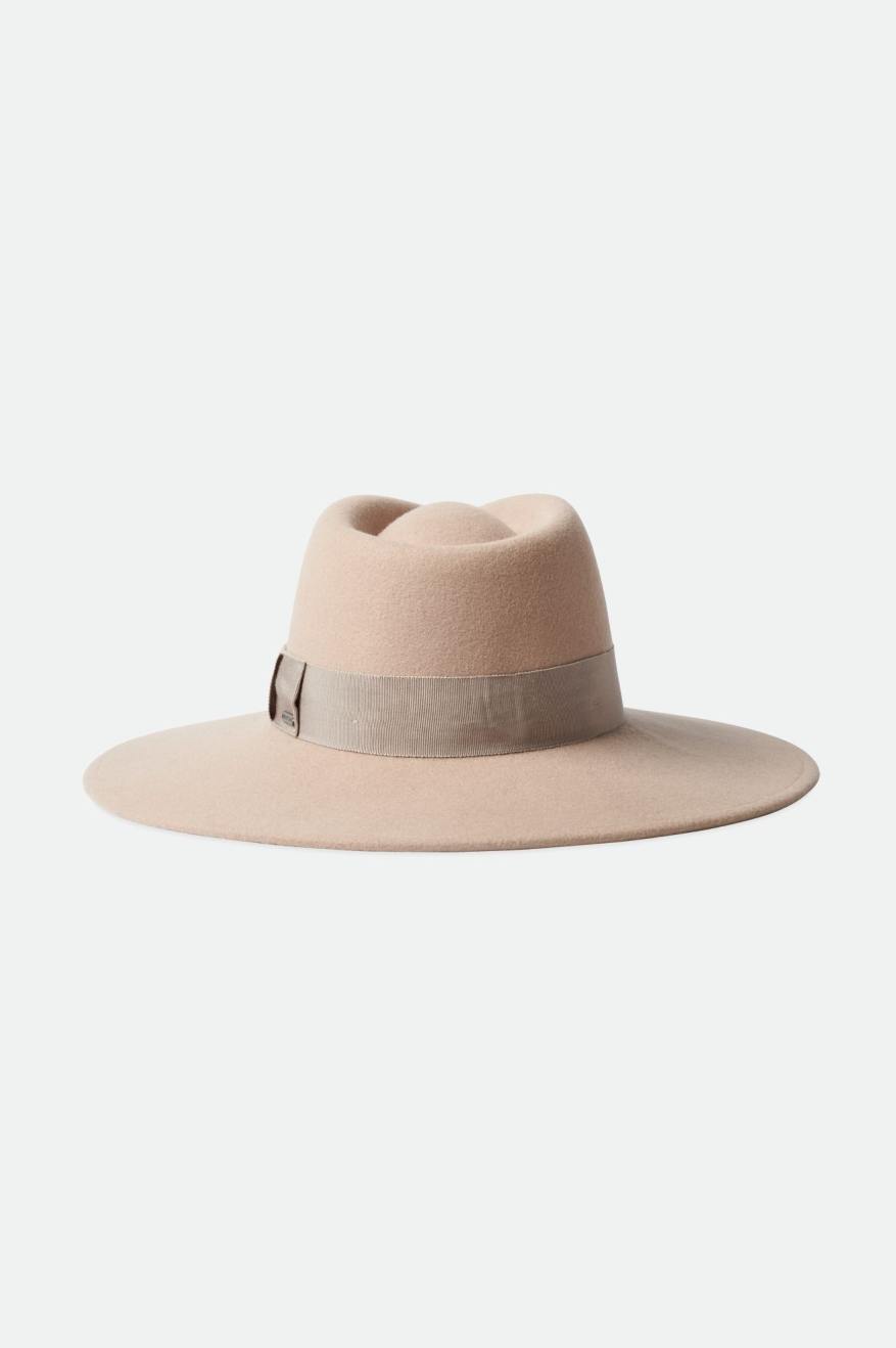 Pink Women's Brixton Joanna Felt Hat Hats | 198042-OZV