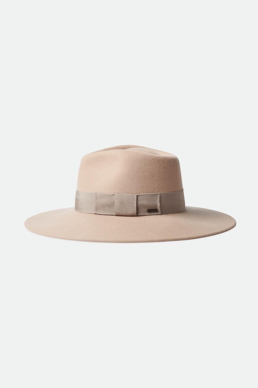 Pink Women's Brixton Joanna Felt Hat Hats | 198042-OZV