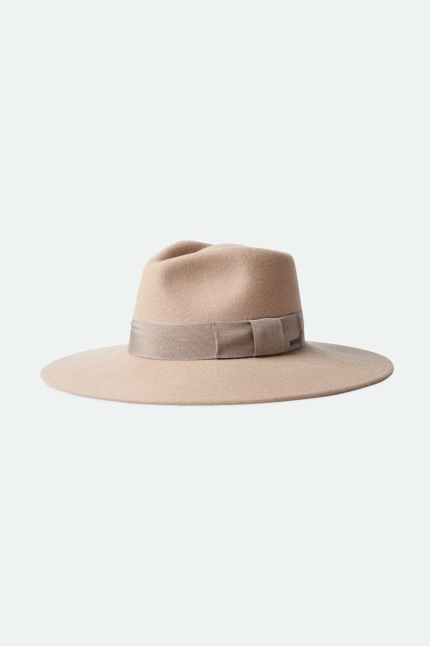 Pink Women\'s Brixton Joanna Felt Hat Hats | 198042-OZV