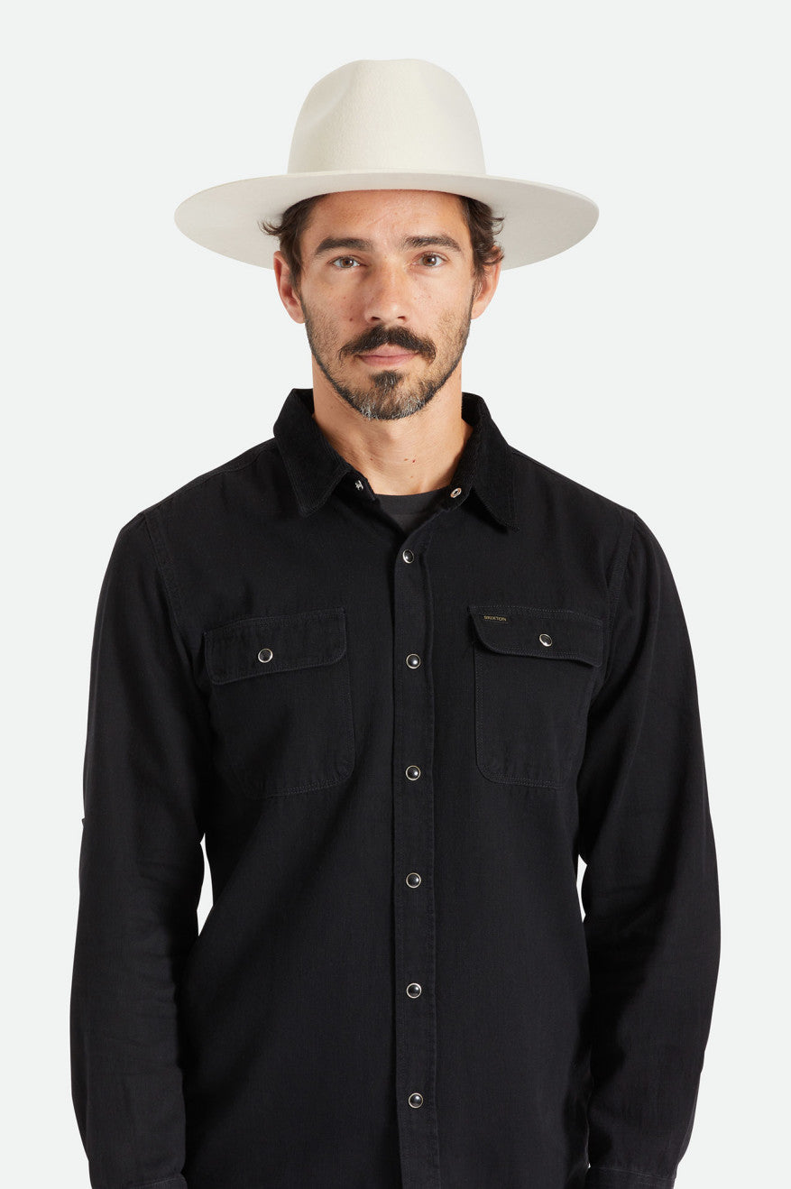 White Men's Brixton Cohen Cowboy Hats | 301475-FYP