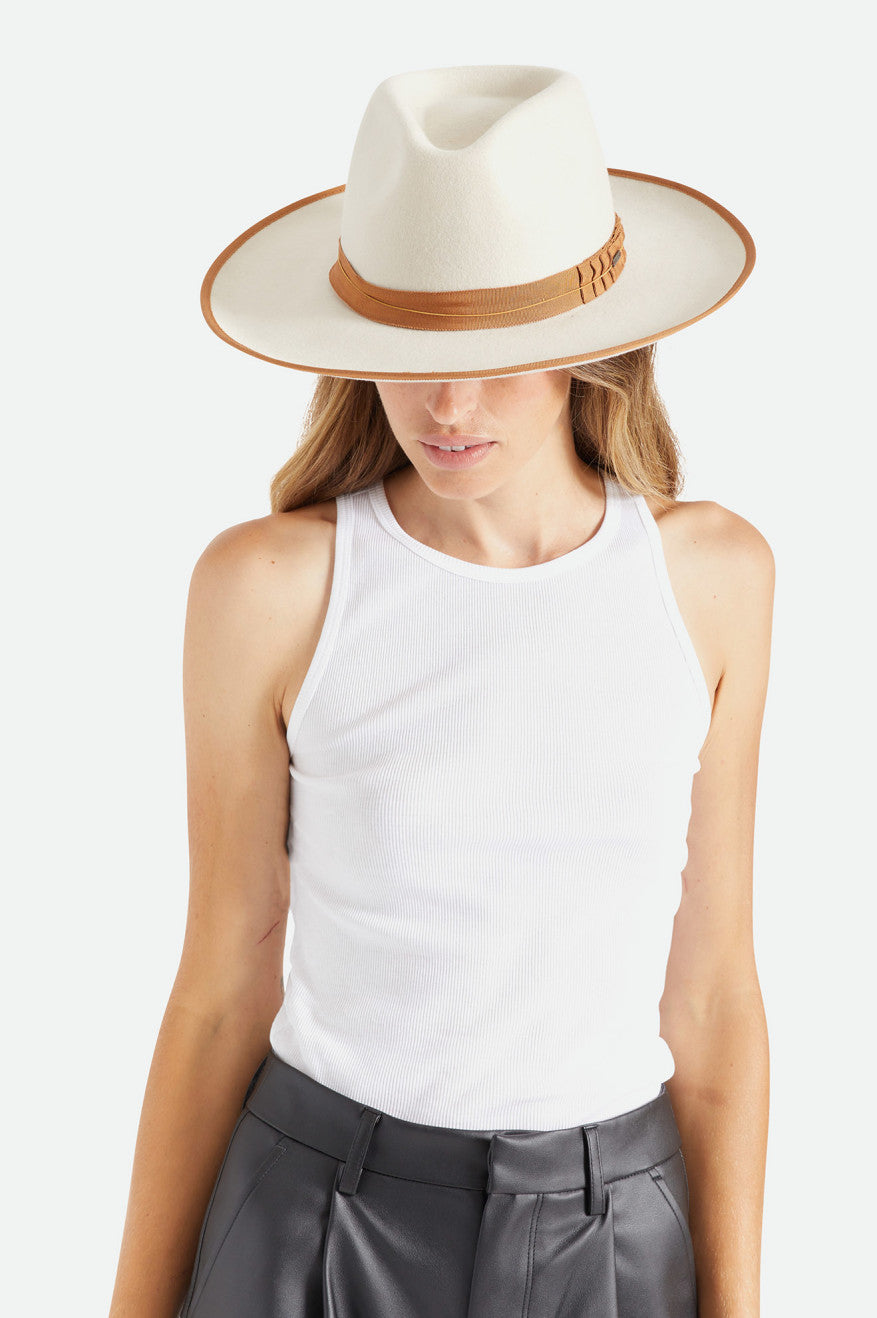 White Men's Brixton Reno Fedoras | 543860-OTS