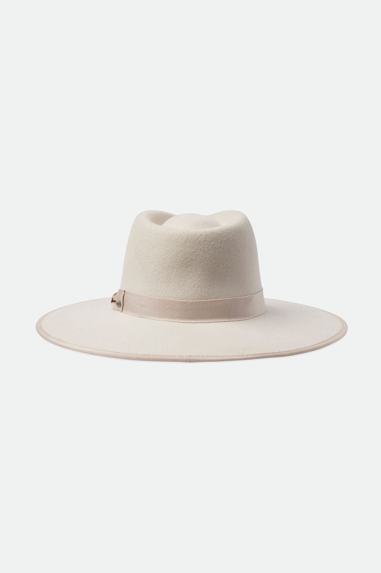 White Women's Brixton Jo Rancher Hat Hats | 906241-ZAW