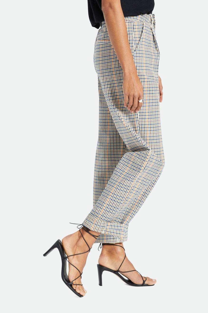 White Women's Brixton Victory Trouser Bottoms | 241893-EJY