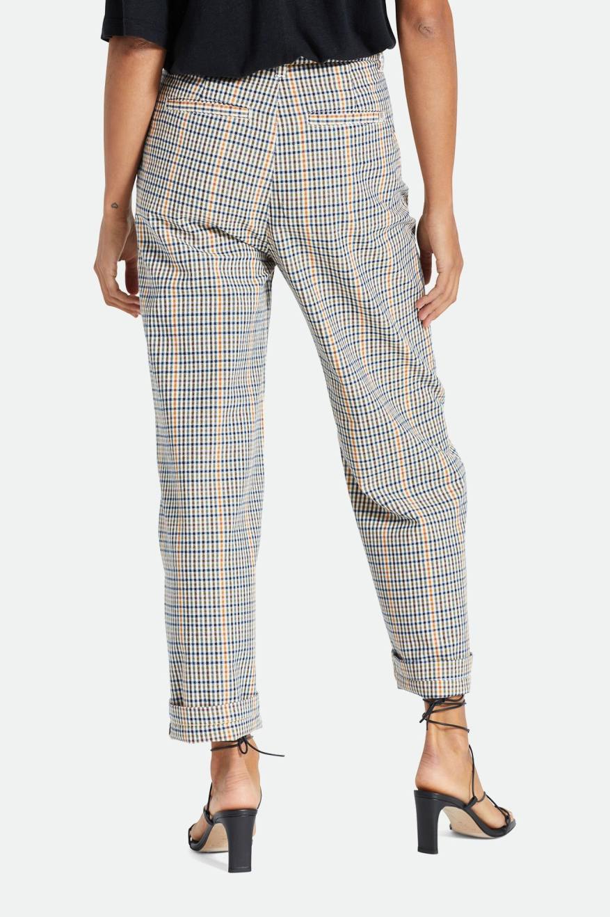 White Women's Brixton Victory Trouser Bottoms | 241893-EJY