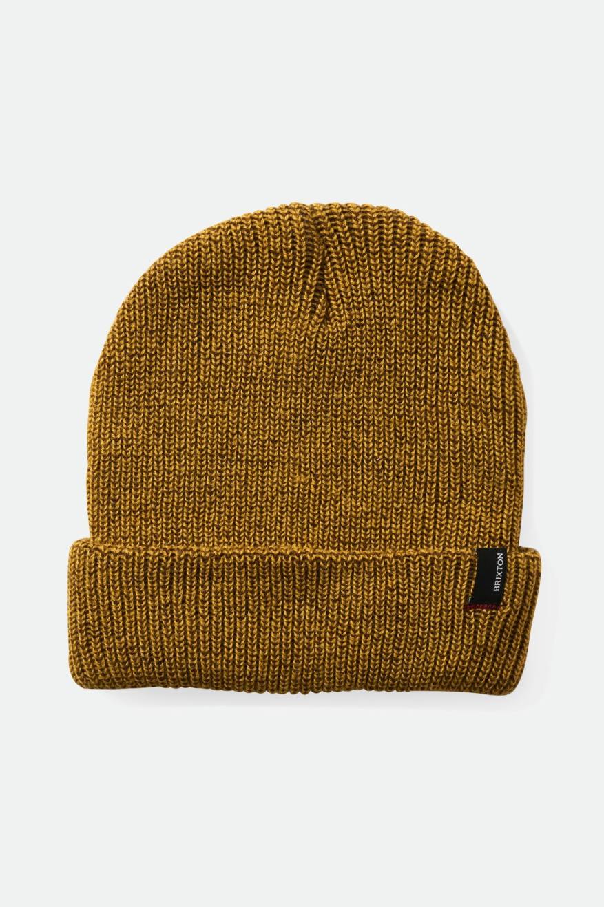 Yellow Men\'s Brixton Heist Beanie | 716304-PUA